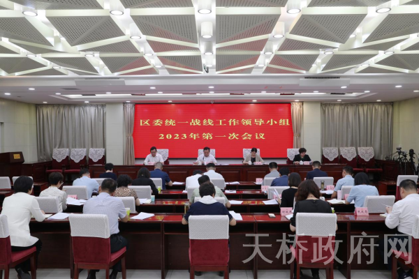 区委统一战线工作领导小组2023年第一次会议召开