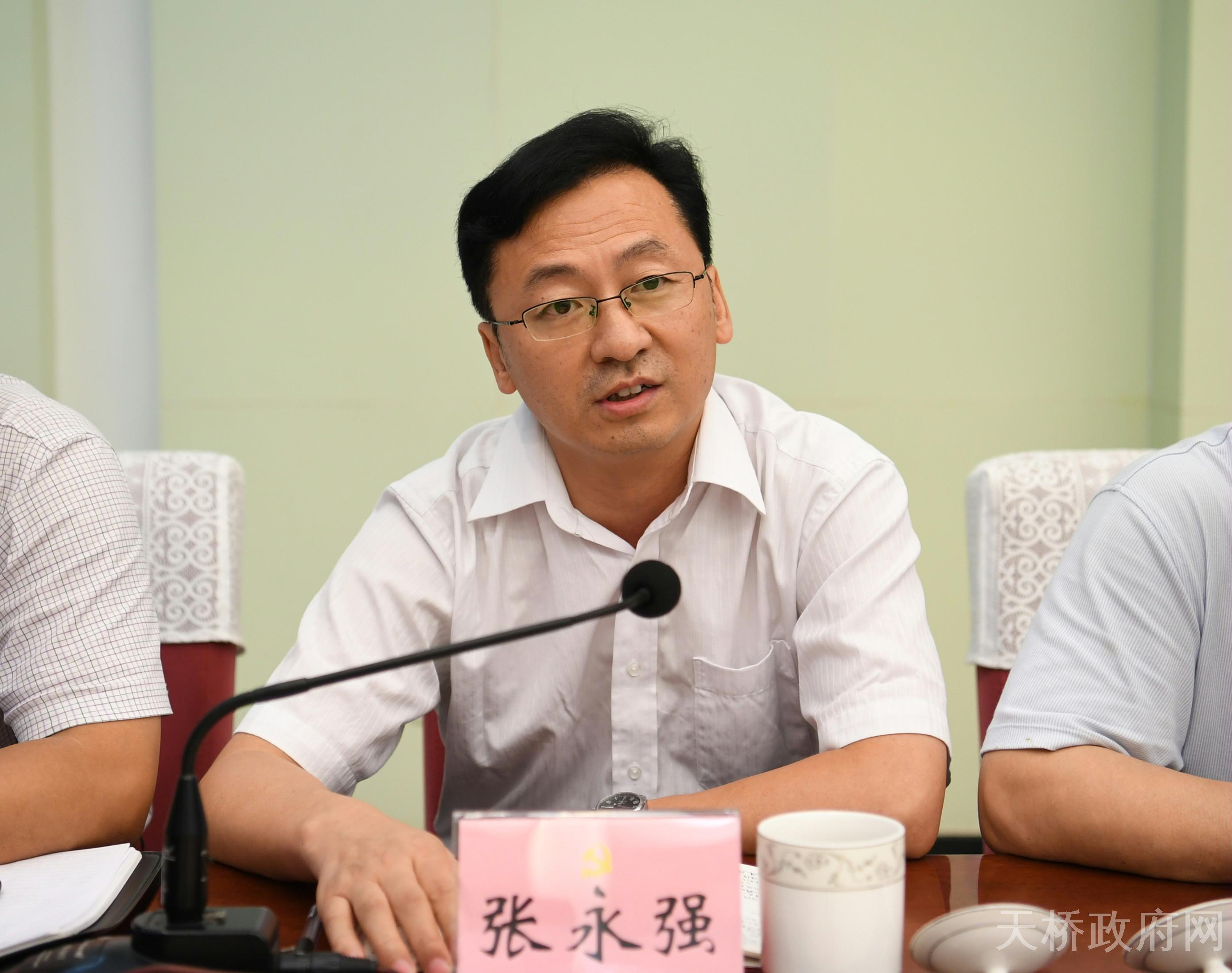 区委常委,政法委书记张永强发言