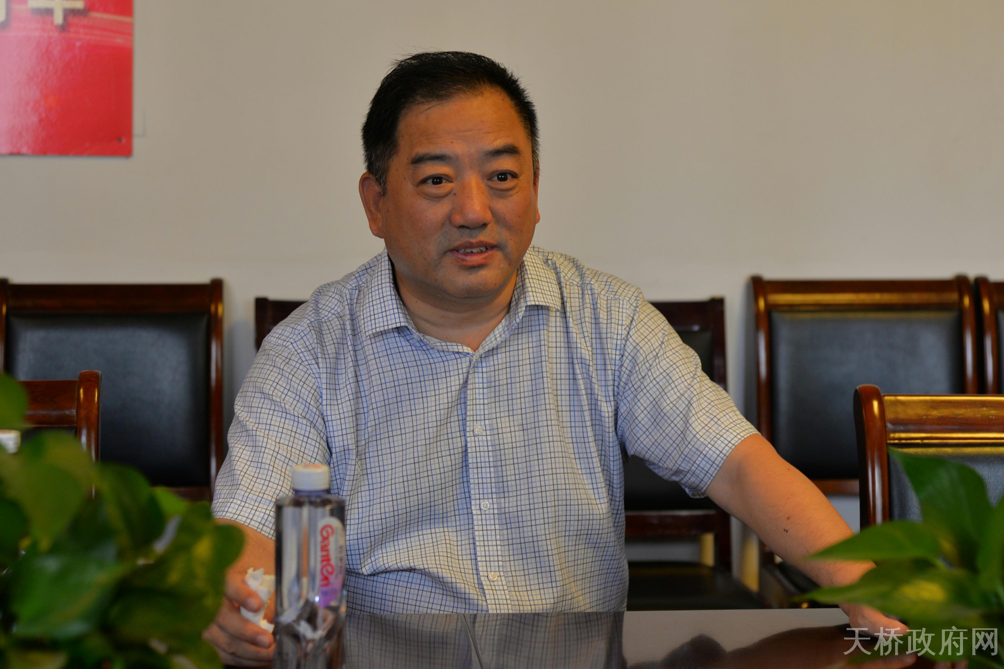 王建民董事长介绍企业情况