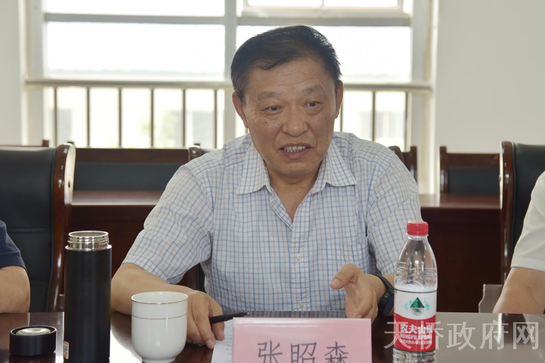 区人大常委会主任张昭森带队到济南赛邦石油化学有限公司调研