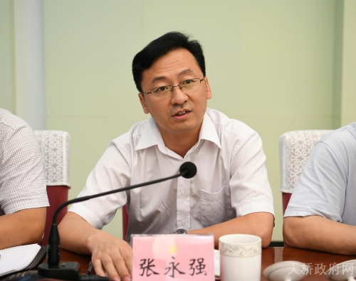 区委常委,政法委书记张永强发言