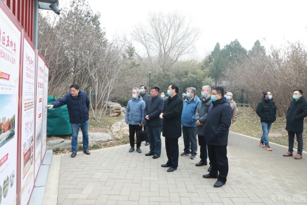 济南市委宣传部副部长卞文一行到天桥区调研