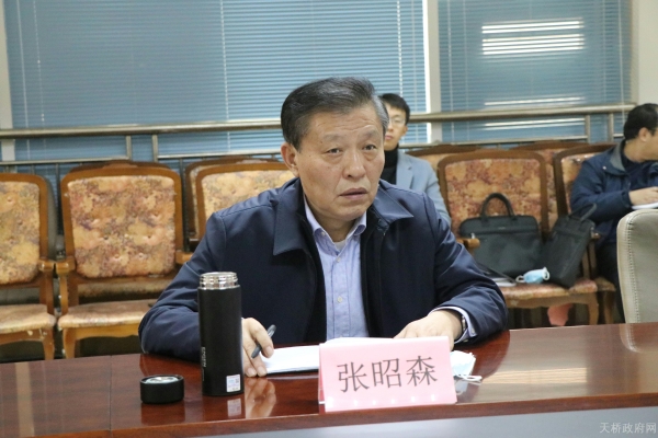 区人大常委会主任张昭森到山东通讯城调研工作