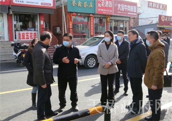 区政协主席张建明到南村街道督导工作