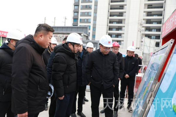 胡民安到药山街道调研重点项目