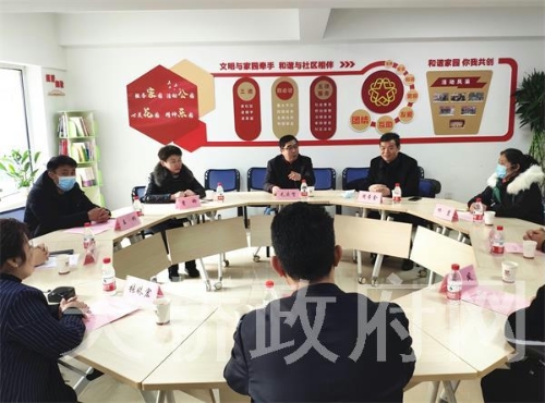 长清区侨联到我区侨胞之家参观学习