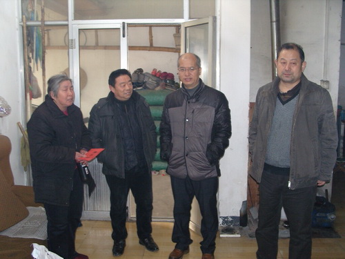 市残联领导到天桥区走访慰问贫困残疾人