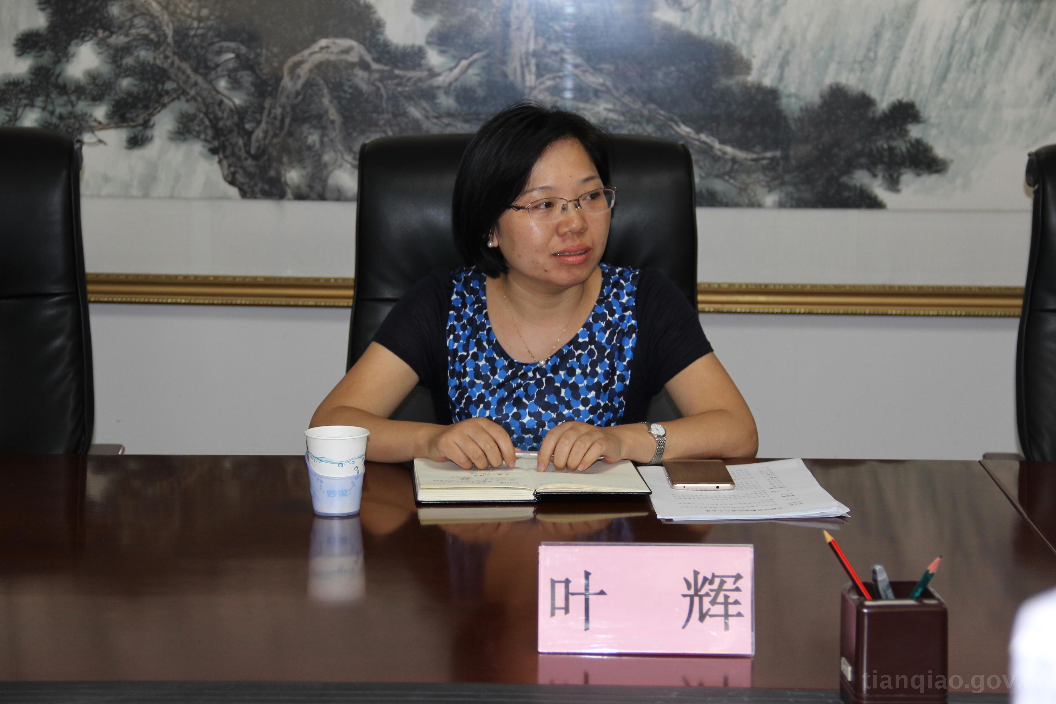 区委常委,统战部部长叶辉作重要讲话