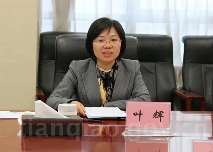 区委常委,统战部长叶辉出席会议并作重要讲话